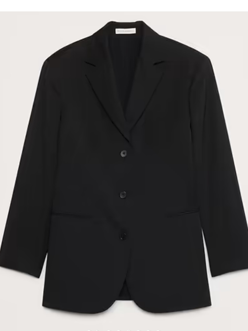 Banana Republic Oversized Twill Blazer